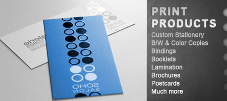 Business cards postcards flyers brochures announcements
